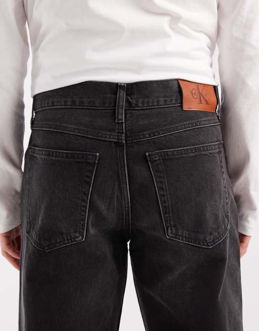 Calvin Klein Jeans – Svarta, raka jeans i 90-talsstil, 4 av 5
