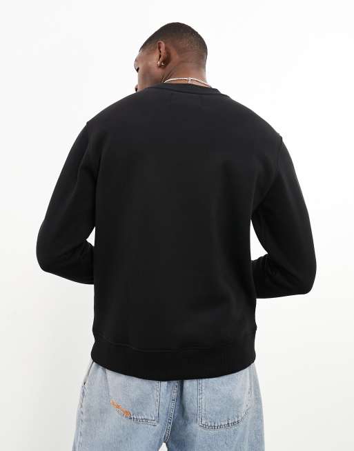 Calvin Klein Jeans - Sweat ras de cou à logo monogramme - Noir, 2 de 4