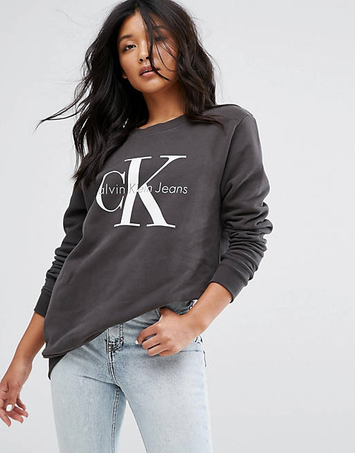 Calvin Klein Jeans –  Sweatshirt mit Logo