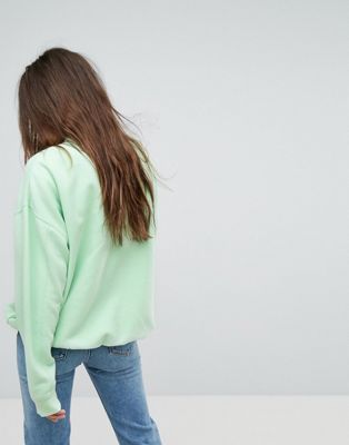 green calvin klein jumper