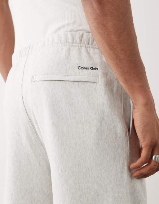 Calvin Klein Jeans – Szare joggersy z grafiką, 3 z 5