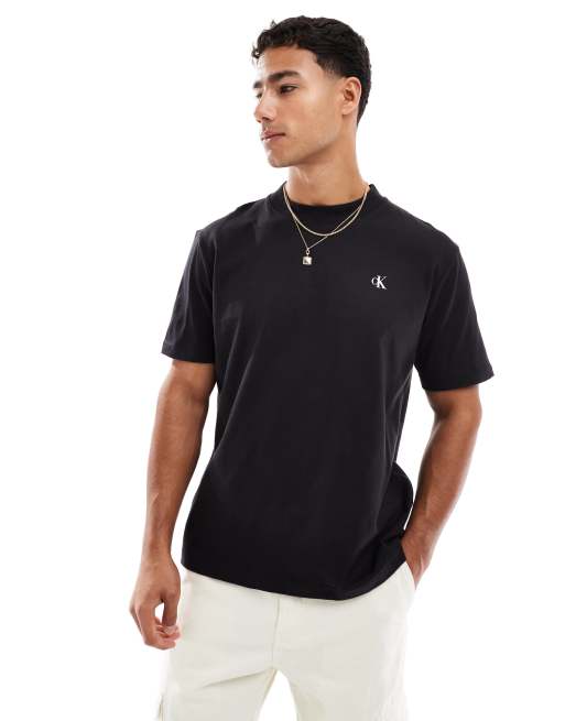 Calvin Klein Jeans - T-shirt à logo style peint au dos - Noir, 4 de 4