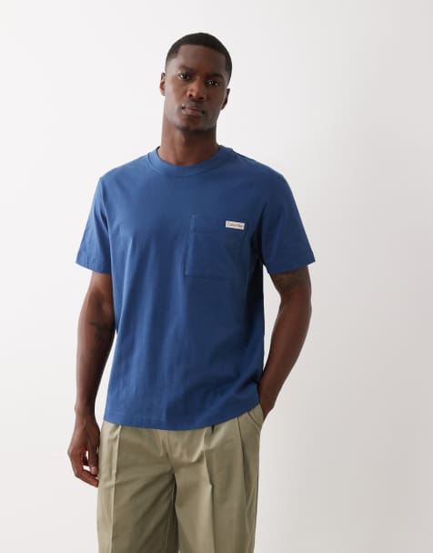 Calvin Klein Jeans - T-shirt à monogramme - Bleu denim - view 1