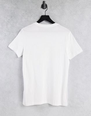 Marques de designers Calvin Klein Jeans - T-shirt avec monogramme contrasté - Blanc