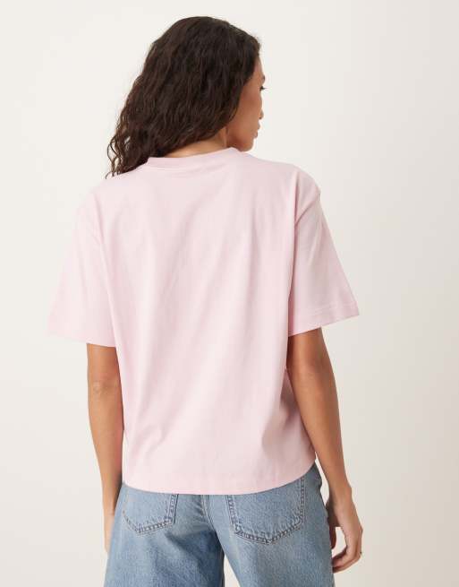 Calvin Klein Jeans - T-shirt coupe carrée - Rose bonbon, 4 de 4