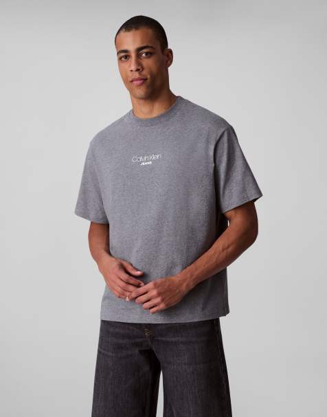Calvin Klein Jeans - T-shirt décontracté à logo - Bleu - view 1