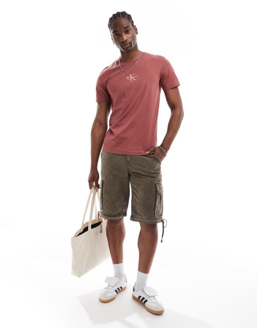 Calvin klein shirt rood sale