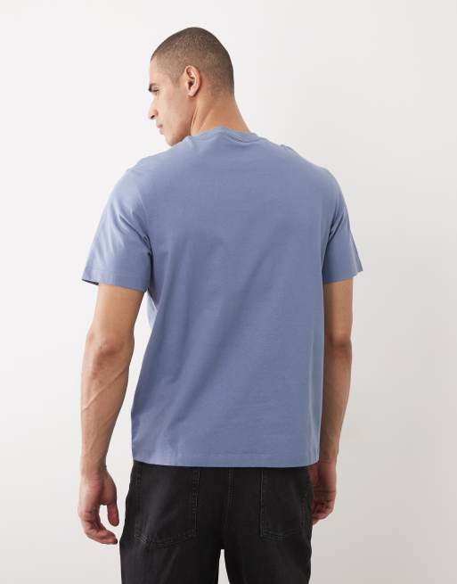 Calvin Klein Jeans - T-shirt met monogram in middenblauw , 5 van 5