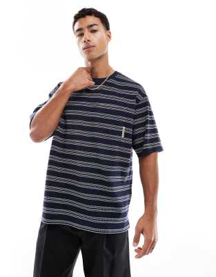 Calvin Klein Jeans - T-shirt oversize épais - Noir