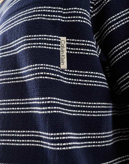 Calvin Klein Jeans - T-shirt oversize épais - Noir, 2 de 4