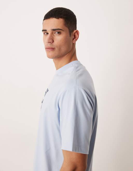Calvin Klein Jeans - T-shirt premium à logo monogramme - Bleu , 4 de 5