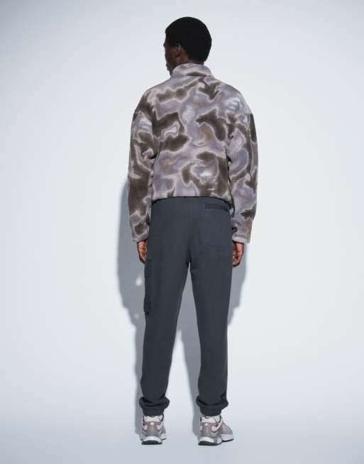 Calvin Klein Jeans Terry Badge jogger in black, 4 of 5