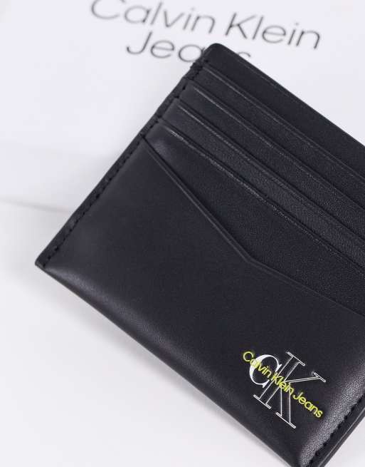 Calvin klein best sale jeans card holder