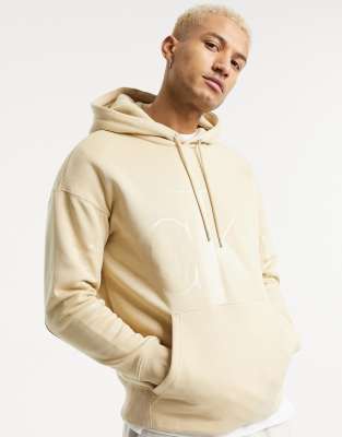 calvin klein beige hoodie