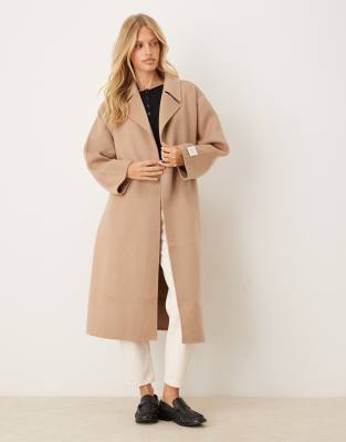 Calvin Klein Jeans - Trenchcoat aus Wolle in Beige-Neutral