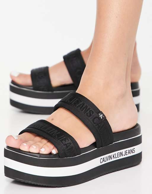 Calvin klein outlet wedge shoes