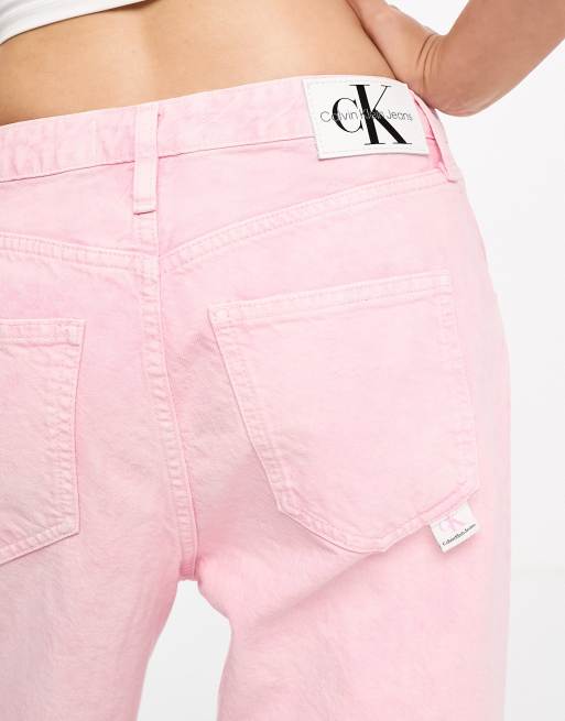 ASOS ASOS Unisex Calvin - 90s jeans baggy Jeans pink dad exclusive to | in Klein