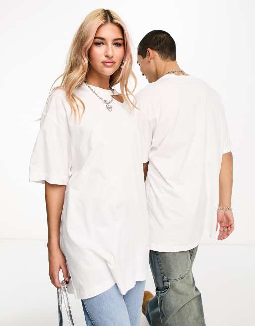 Calvin klein jeans white hot sale shirt