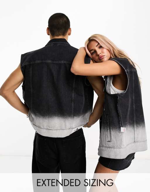 Calvin klein shop denim vest