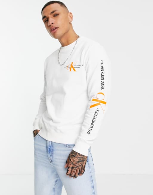 Urban ck best sale logo sweatshirt