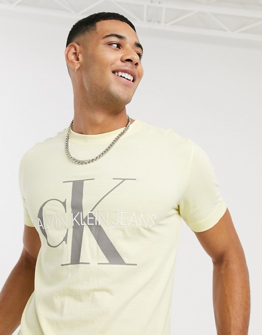 Calvin Klein Jeans vegetable dye monogram t-shirt