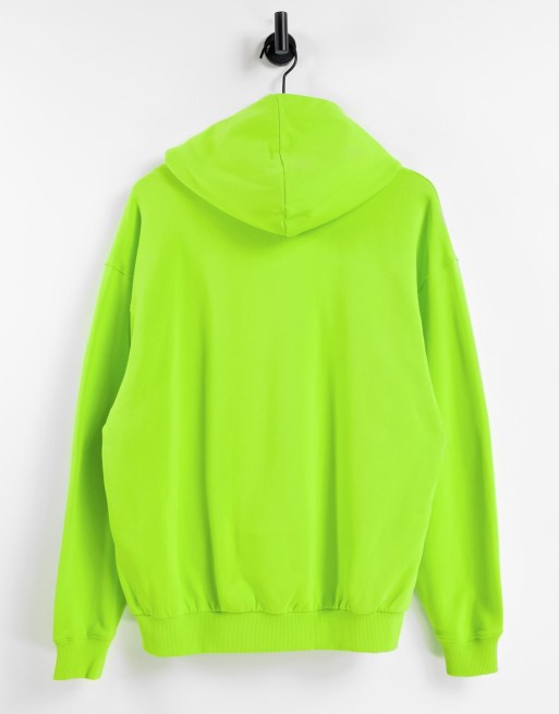 lime green calvin klein sweatshirt