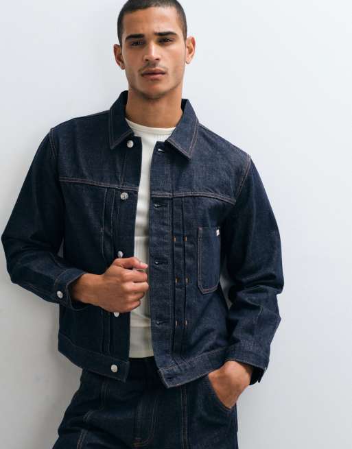 Calvin Klein Jeans - Veste camionneur classique en jean - Bleu indigo, 2 de 5