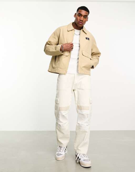 Calvin Klein Jeans Veste fonctionnelle courte coupe carrée