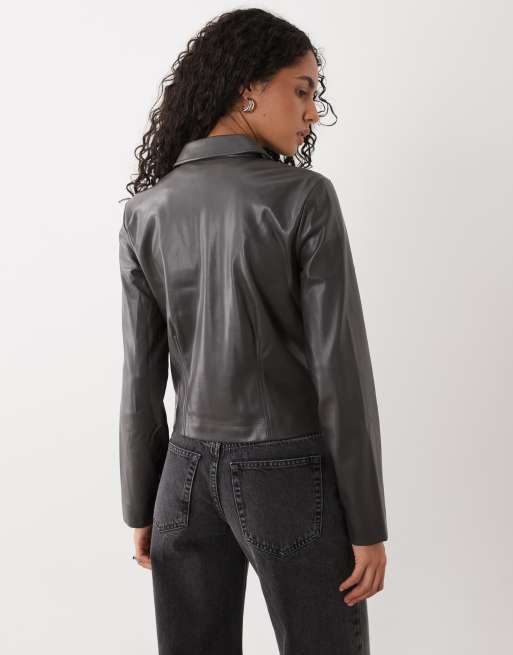 Calvin Klein Jeans veste zippée noir cendré, 4 de 4