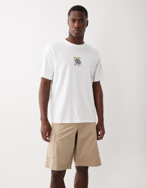 Calvin Klein Jeans – Vit t-shirt med tryck, 2 av 5