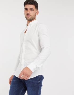 calvin klein extra slim fit shirt