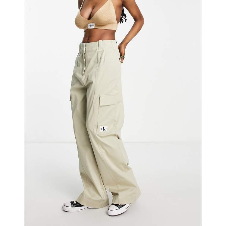 Calvin klein sale womens khaki pants