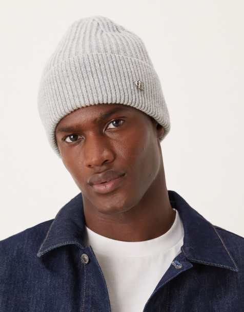 Calvin Klein Jeans wool beanie in grey - view 1