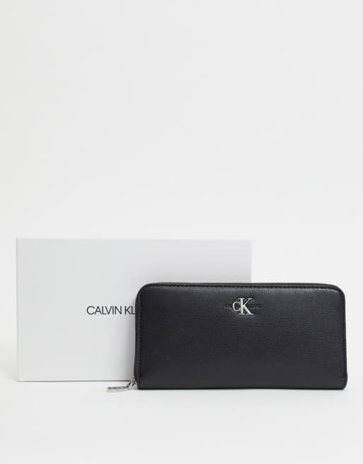 calvin klein zip purse