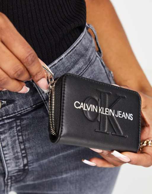 Calvin klein shop zip around purse