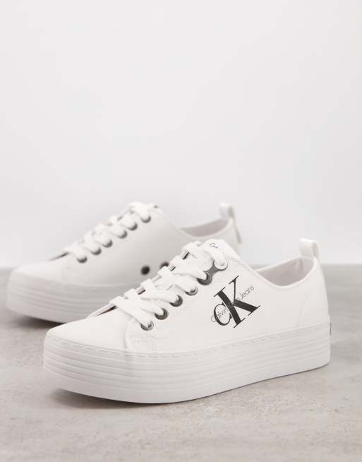 Calvin klein zolah flatform trainers new arrivals