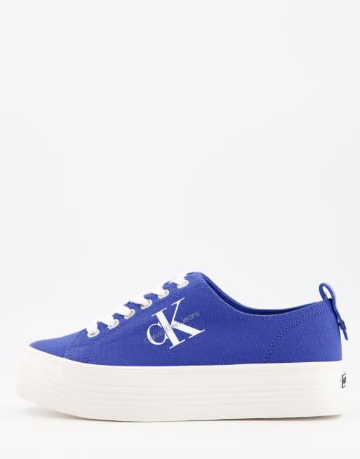 Calvin klein jeans shop zolah canvas trainers