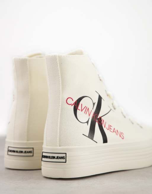 Converse calvin klein blanche new arrivals