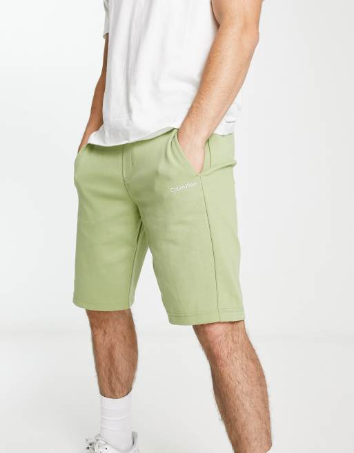 Calvin Klein jersey short in sage