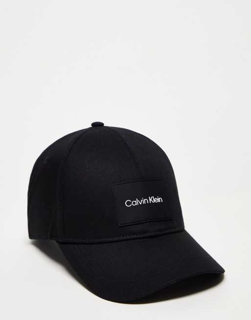 Calvin Klein – Kappe in Schwarz 