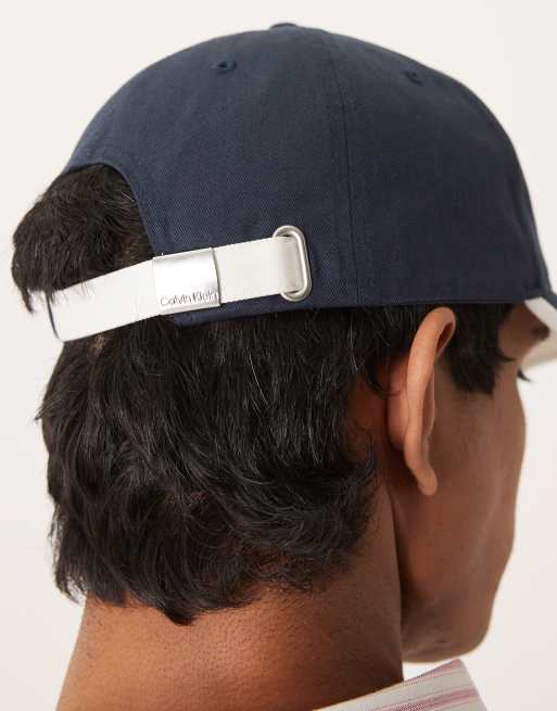 Calvin Klein – Kappe mit Logo in Marineblau, 2 von 3