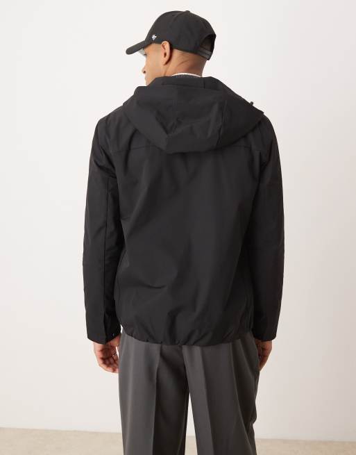 Calvin Klein – Kapuzenjacke aus Funktions-Twill in CK-Schwarz, 4 von 4