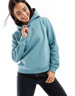 Calvin Klein hoodie in blue - ASOS Price Checker