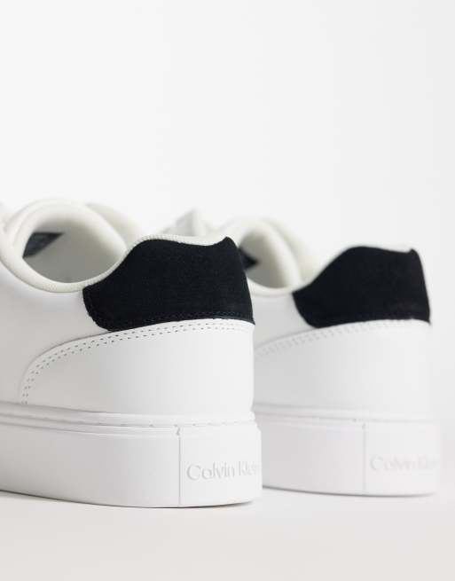 Calvin Klein – Klassische Cupsole-Sneaker aus Echtleder in Weiß, 2 von 5