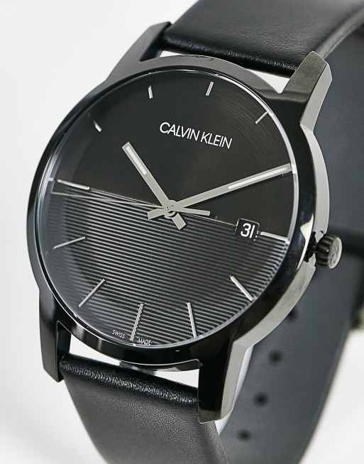 Calvin Klein – Klocka med svart armband och svart urtavla, 2 av 4