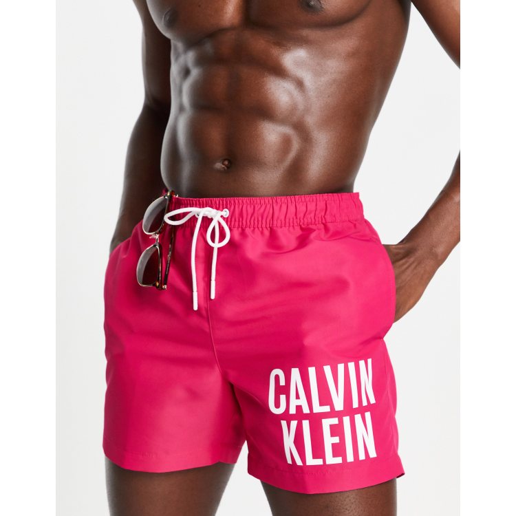 Pink calvin clearance klein shorts