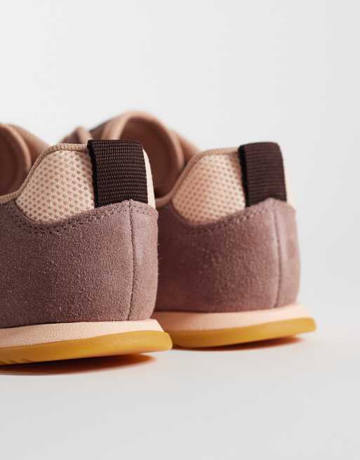 Calvin Klein – Laufsneaker aus Netzstoff in Mokkabraun, 5 von 5