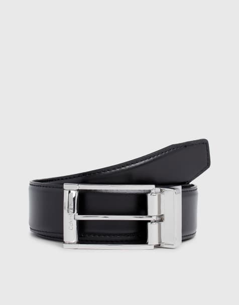 Asos black deals leather belt