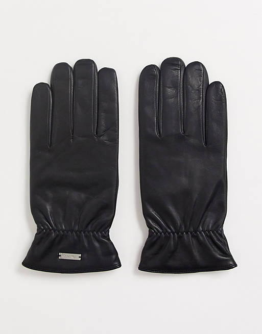 Descubrir 52+ imagen calvin klein mens leather gloves - Thptnganamst.edu.vn