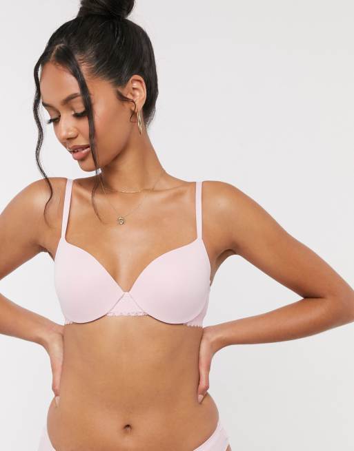 Lightly Lined Cotton Demi Bra